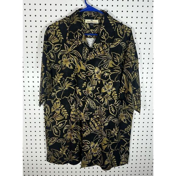 Tommy Bahama button down silk shirt - Picture 1 of 3